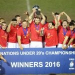 Wales U20s Grand Slam 2016