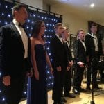 Loud Applause Rising Stars ‘Music of the Night’ at Machynys Golf Club, featuring host Mark Llewellyn Evans and Rising Stars Keely Morgan, Thomas Bytheway, Callum Rhys Williams, Jordan Williams and Callum Howells