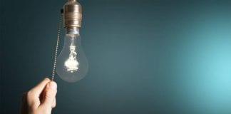 Switch off and help protect our planet lightbulb