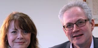Independent Members Join Health Board / Aelodau Annibynnol yn ymuno â’r Bwrdd Iechyd Delyth Raynsford Paul Newman Apr17
