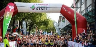 Run the Swansea Half Marathon for Action for Children swanseahalfstart