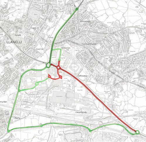 A484 Berwick to Trostre night time closure West Wales Chronicle