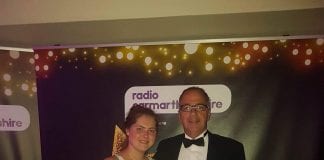 Harriet wins the Child of Courage Award harriet