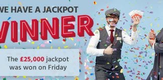 First ever £25,000 loto jackpot winner with Loteri Cymru 10 WeHaveaJackpotWinnerSmall
