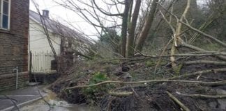 Panteg, Ystalyfera, landslip update – 14.08.2017 Panteg