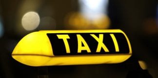 Free safeguarding sessions for taxi drivers Taxi Sign