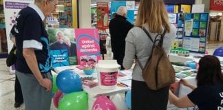 WEâRE HERE TO SUPPORT PEOPLE AFFECTED BY ALZHEIMERâS AND DEMENTIA Alzheimers Society