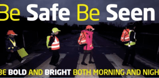 Be safe, be seen/Hawdd eich Gweld – Haws eich Osgoi BeSafeBeSeen