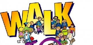 Put your best foot forward and walk to school/Camu ‘mlaen a cherdded i’r ysgol walk to school