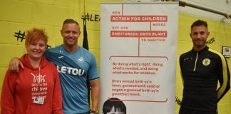 Swansea Mainway Games boost London marathon bid zoe lee and carl