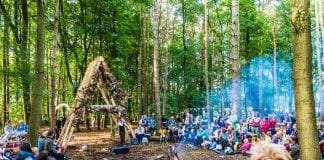 A “hello” and pint down the local are key to community contentment in Wales, new research reveals Campfire Stories at Just So 2017 credit Andrew Allcock preview