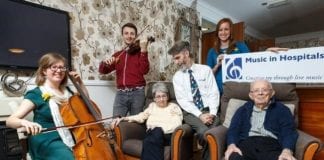 WELSH MUSIC PROJECT RECOGNISED AT NATIONAL AWARDS Music in Hospitals and Care