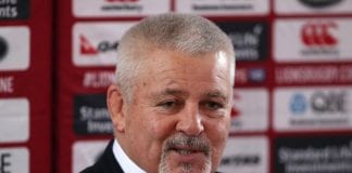 WALES TEAM ANNOUNCEMENT Warren Gatland