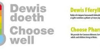Choose Pharmacy for common ailments this Christmas / Dewis y Fferyllfa ar gyfer anhwylderau cyffredin y Nadolig hwn Choose Well Bilingual Logo.JPG 3