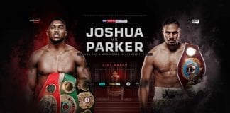 JOSHUA AND PARKER CLASH ON MARCH 31 Boxing at Principality Stadium 2