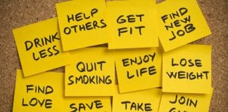 Two thirds of people in Wales admit to having made a New Year’s resolution they haven’t kept New Years Resolutions1