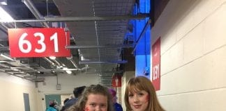 WOMAN WHO RECOVERED FROM ANOREXIA IS _PULLING ON HER SOCKS_ TO FUNDRAISE FOR CHARITY WHO HELPED HER TO “SOCK IT TO EATING DISORDERS” Emily Hoskins on the right and sister