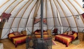 A SITE FOR ALL SEASONS Glamping