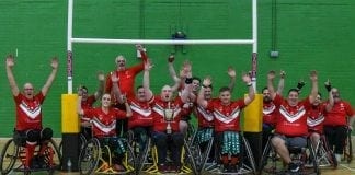 Wales win the Wheelchair Celtic Cup Wales Champions 2018