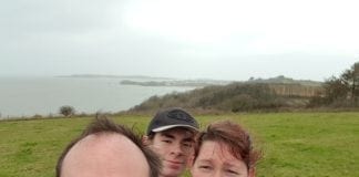 Pembrey family are running the London Marathon for Aspire, and potentially getting a World Record at the same time selfie