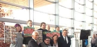 Welsh Independent Living Grant: 900 may be losing out 170920 Petition Handover 2