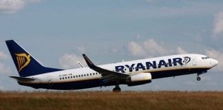 Caution for travellers as Ryanair warns about strikes, says consumer awareness initiative Travelinsuranceexplained.co.uk Boeing 737 800 Ryanair EI DWO EDFH