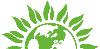 Green Party announces Newport native Amelia Womack re-elected as deputy leader Green Party of England and Wales logo