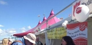 140 years of serving communities across Wales marked at Eisteddfod SalvationArmy Eisteddfod01 0