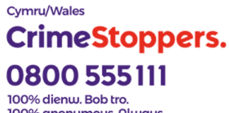 Up to £2,000 Reward For Information Received Following Racially Aggravated Criminal Damage In Barry Crime Stoppers wales