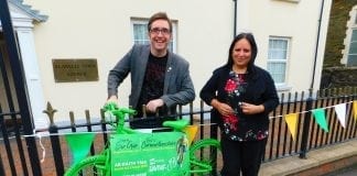 Llanelli Town Council Celebrate Impending Tour Of Britain-Report by Arfon Davies LogoLicious 20180822 192716