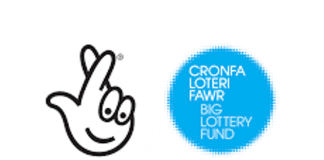 National Lottery Award hat-trick for Bridgend National Lotter Logo