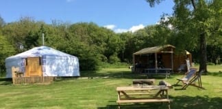Where to go glamping near Wales’ National Parks glamping wales cwm ty coed 1 574x389