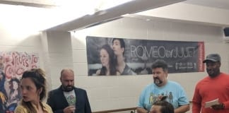 Cast Members Deep In Rehearsals For Torch Theatre’s Opening Night Of One Man, Two Guvnors received 1691155274323909