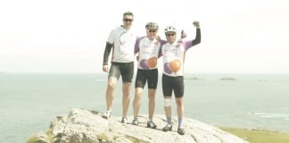 Prestatyn businessman raises £50k to make dreams come true – charity cycle ride Cash converters bike ride group cheer