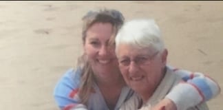 Welsh lady Claire Gaffey is star of this year’s Memory Walk Tv ad Screenshot 20181003 103613