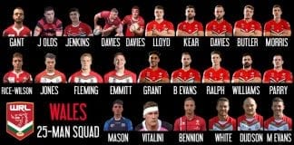 25-man squad named for European Championships and 2021 Rugby League World Cup qualifiers Screenshot 20181018 163358