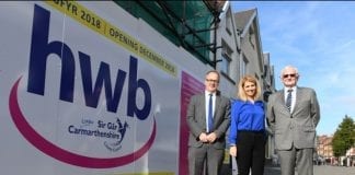 NEWS – HWB SET TO OPEN ITS DOORS IN AMMANFORD TOWN CENTRE Screenshot 20181030 111655