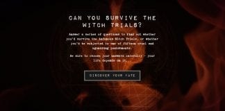 WITCH WAY WILL YOU DIE? QUIZ REVEALS WHETHER YOU’D SURVIVE THE WITCH TRIALS Screenshot 20181030 181736