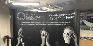FEAR FACTOR COULD PREVENT 11,600 UK LUNG CANCER PATIENTS FROM SEEING THE DOCTOR LCAM FYF backdrop 2