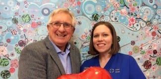 GENETIC HEART TESTING SERVICE LAUNCHES IN SWANSEA Roy Bergiers and Louise Norgrove 1