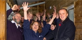 LOCAL MP BEN LAKE CUTS RIBBON ON CHUCKLING GOAT’S NEW BUILDING Screenshot 20181109 113828