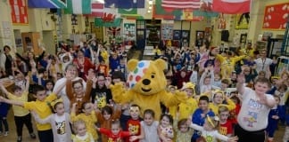 Asda colleagues in Swansea fundraise for BBC Children in Need this November Screenshot 20181119 170137