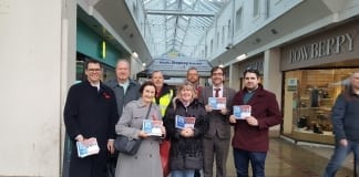 Llanelli MP and AM celebrate Small Business Saturday 181203 small business sat 1 2