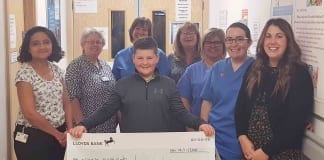 Jimi marks milestone birthday with donation to unit that saved his life Jimi2lowres
