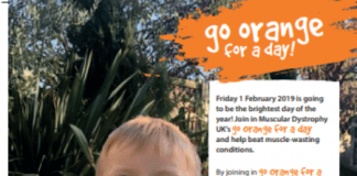 ‘Go Orange and put on sunnies to raise some money’ Luke Orange