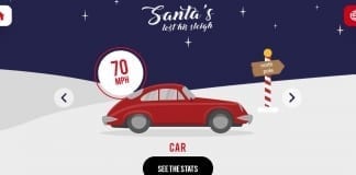 No sleigh, no way: It would take Santa over 650 hours to deliver presents to Wales by car! teamsport car