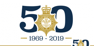 South Wales Police celebrates half a century since four forces merged to form Wales’ biggest police force. 50th image