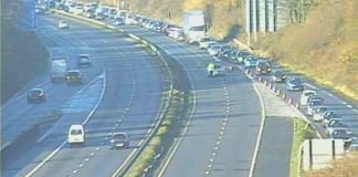 Further appeal for witnesses following fatal road traffic collision, M4 at Junction 45, Ynysforgan. 86816531 sign