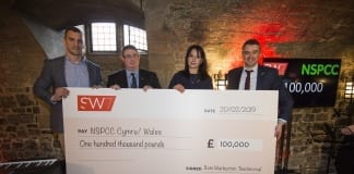 Ton up for Warburton’s big year as testimonial charity fund for NSPCC tops £100,000 CDF 200219 CF Sam Warburton Lunch 14