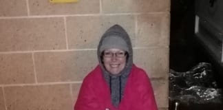 Sleeping rough to help the homeless Claire Yeo